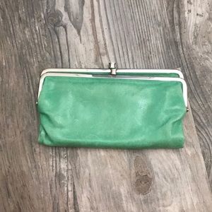 Mint Green Hobo Clutch Wallet